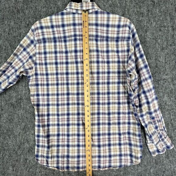 Tommy Hilfiger Shirt Mens Extra Large Button-Down Long-Sleeve Custom Fit‎ Plaid - Picture 12 of 14